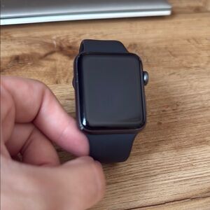 Smartwatch with Black Band